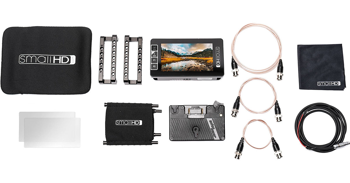 SmallHD 503 Ultra Bright Directors Kit - zlatni nosač