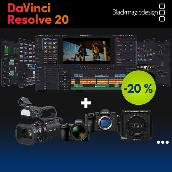 DaVinci Resolve Studio - 20 %