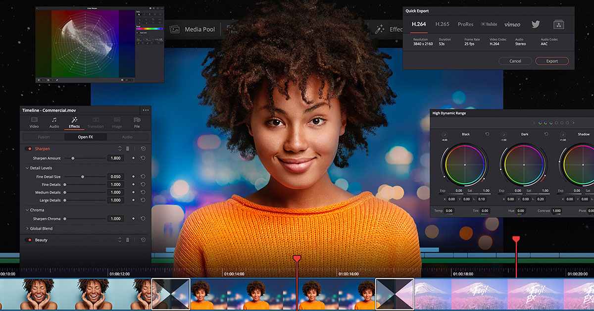 DaVinci Resolve Studio 17 javna beta 3