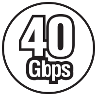 Ikona 40Gbps