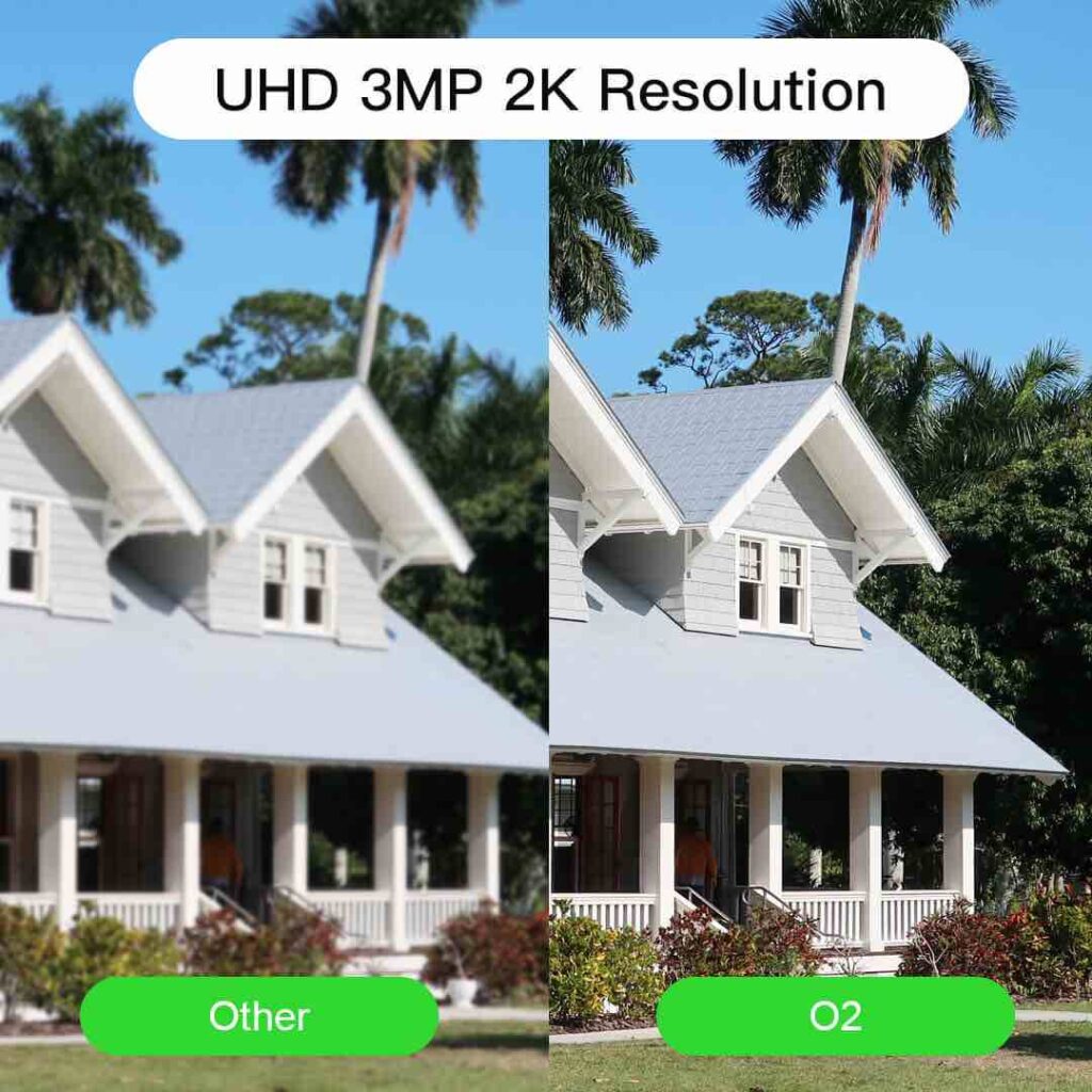 Laxihub 3MP vanjska kamera O2 2K rezolucije