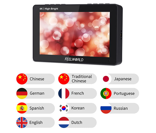 HD kamera na monitoru