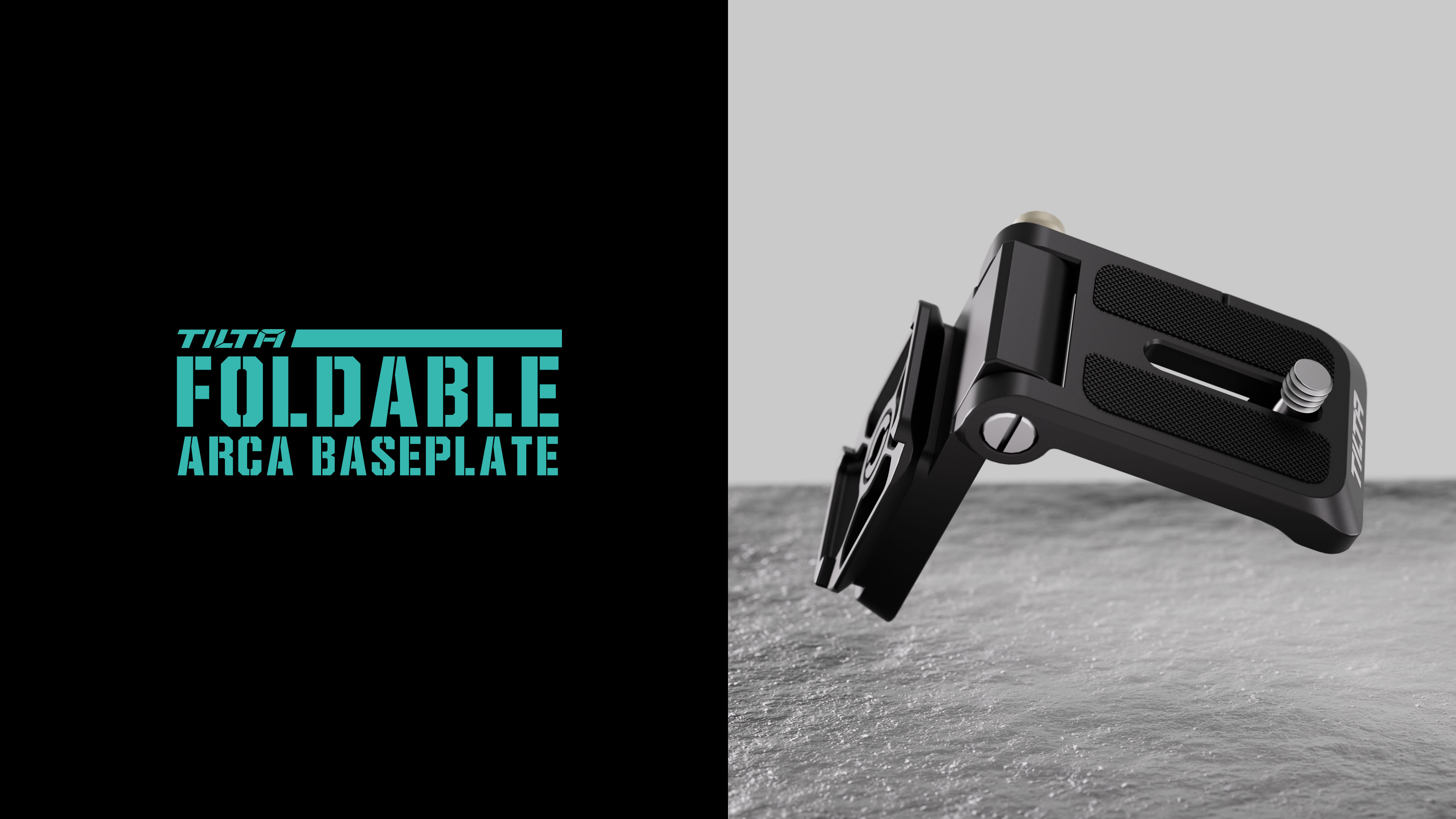 Tilta sklopiva Arca osnovna ploča - crna Tilta Foldable Arca Baseplate - Black