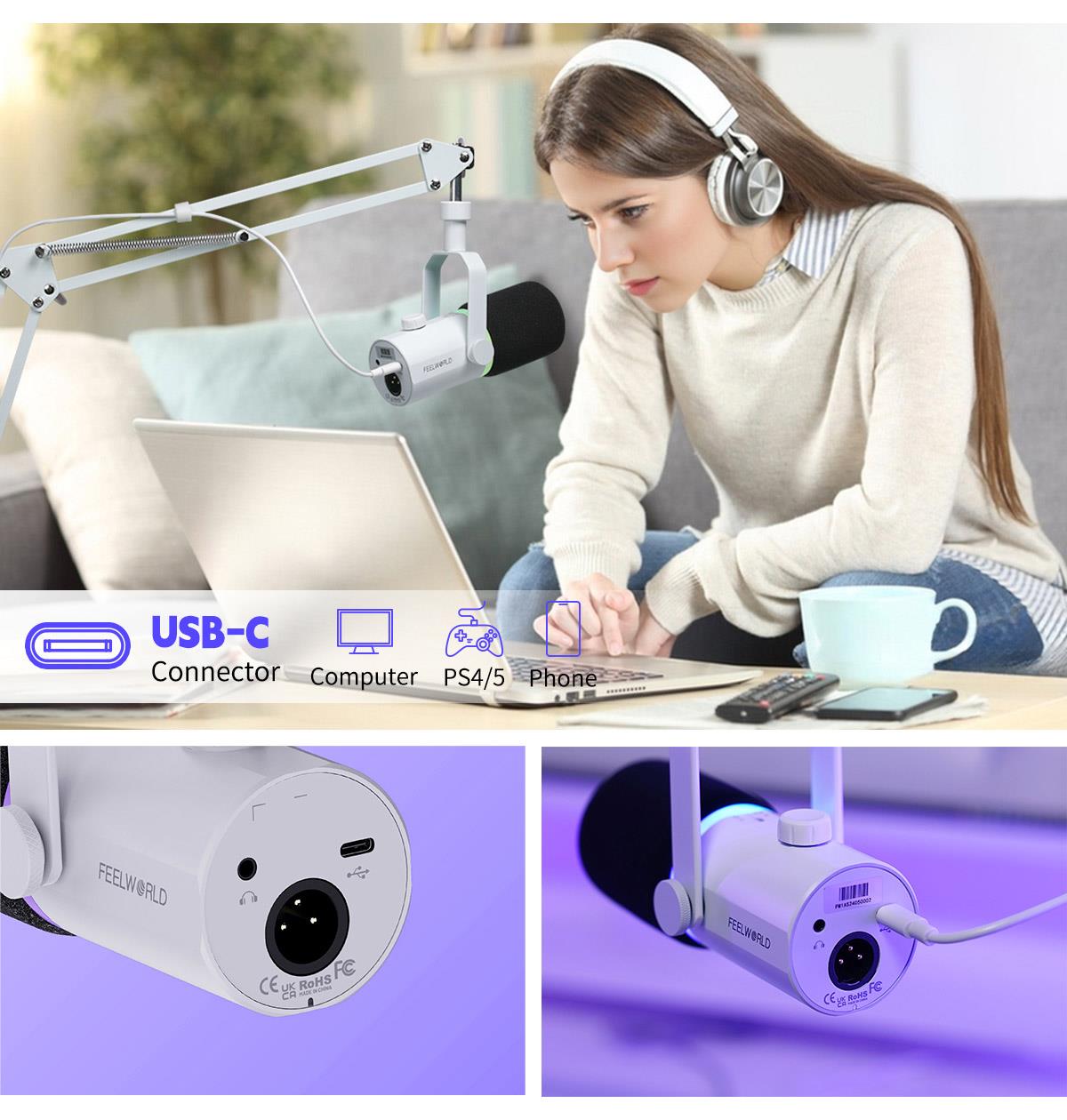 USB dinamički mikrofon